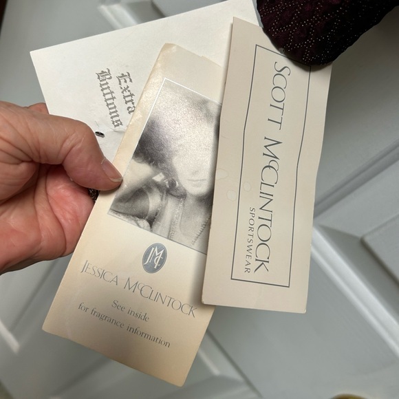 Vintage quilted brocade purple w/gold lace jacket Formal wear. New, never worn. - Picture 5 of 5